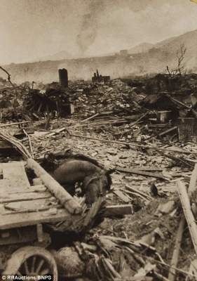 Запрещенные ранее снимки разрушенного Нагасаки. Фото