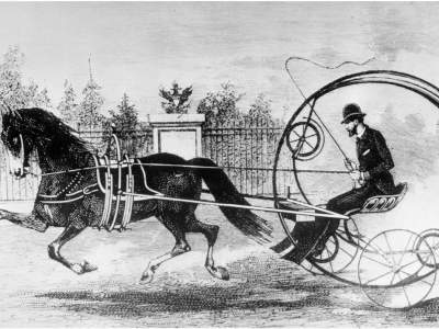 Странные изобретения, которые раньше использовали в качестве транспорта. Фото