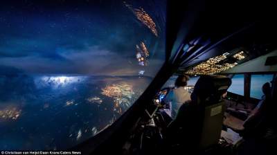 Удивительные снимки, сделанные из кабины авиалайнера