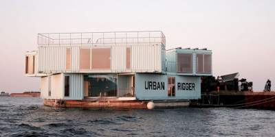 В Дании появилось студенческое общежитие из грузовых контейнеров. Фото