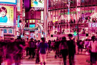 Волшебство ночного Токио в снимках Хавьера Портелы. Фото
