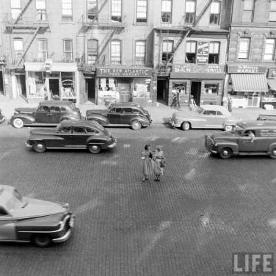 Закулисная жизнь моделей конца 40-х годов. Фото