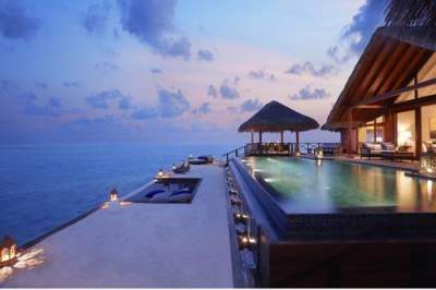 "Вид на океан": необычный отель на Мальдивах. Фото