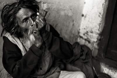  Колоритная Индия на черно-белых снимках китайского мастера. Фото