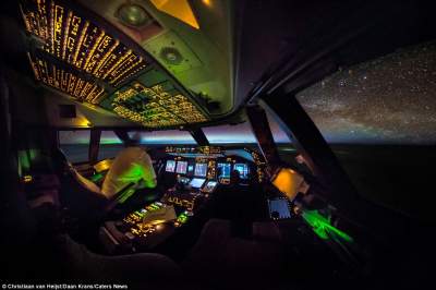 Удивительные снимки, сделанные из кабины авиалайнера