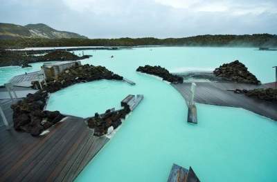 Голубая лагуна: самый посещаемый "спа-центр" Исландии. Фото