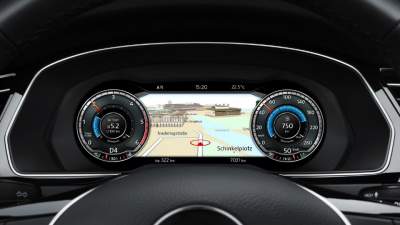 Volkswagen запатентовал сенсорную панель управления автопилотом