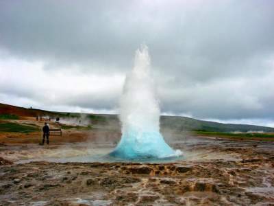 Гордость Исландии: долина гейзеров Хаукадалур. Фото