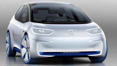 Volkswagen представила прототип электрического хэтчбека