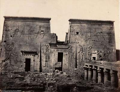 Уникальные снимки, сделанные в Египте 170 лет назад. Фото 