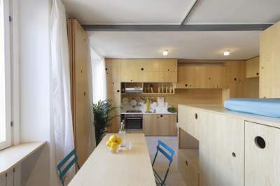 Дизайнеры превратили маленькую квартирку в роскошные апартаменты. Фото