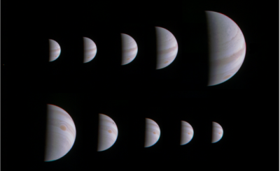 NASA впервые показало фото Южного полюса Юпитера