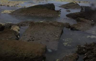 Затопленные руины древнего города Рапта. Фото