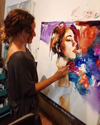 16-летняя художница удивила мир своими работами. Фото