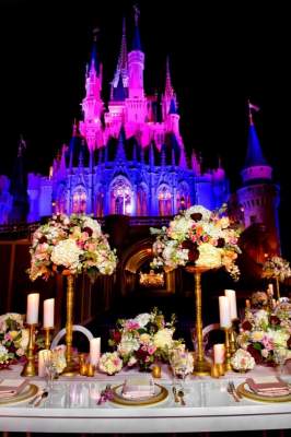 Волшебная сказка: ночная свадьба в Disney World. Фото