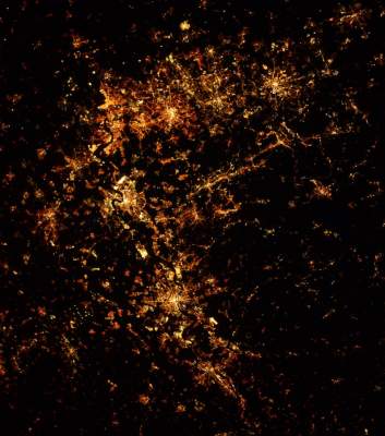 Женщина-космонавт показала, как выглядят города с МКС. Фото