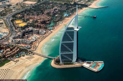 Свежие снимки Дубая с высоты птичьего полета. Фото