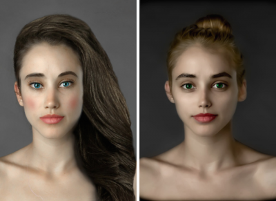 До и после фотошопа: 25 версий одной девушки. Фото