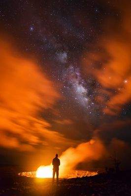 Потрясающие астрофотографии Млечного пути над Гавайями. Фото