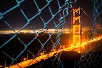 Висячий мост «Золотые Ворота» в необычных снимках. Фото