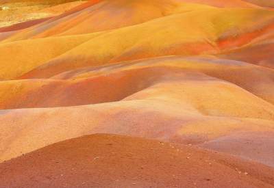 Семицветные земли: цветные пески Шамарель. Фото