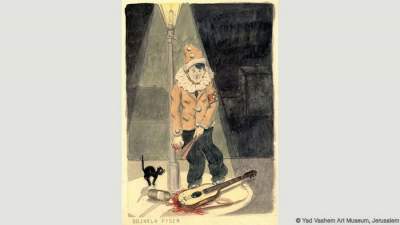 Пронзительные картины, написанные узниками немецких концлагерей. Фото