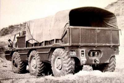  Экспериментальные грузовики, созданные в СССР во времена Холодной войны. Фото