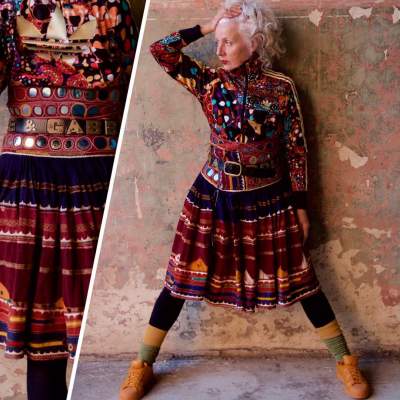 61-летняя женщина неожиданно стала мировой иконой стиля. Фото
