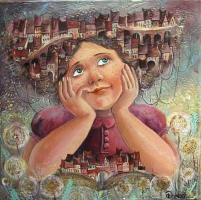  Сказочные картины талантливой украинской художницы. Фото