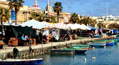 Марсашлокк: маленький яркий рыбацкий городок на Мальте. Фото