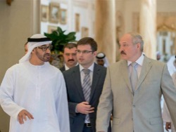 Лукашенко гостит у наследного принца ОАЭ