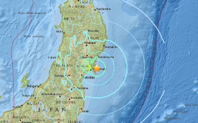 Мощное землетрясение перепугало жителей Японии