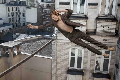Захватывающие снимки людей в свободном падении. Фото