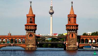 Мост Обербаумбрюкке: водные ворота Берлина. Фото