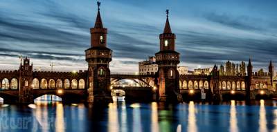 Мост Обербаумбрюкке: водные ворота Берлина. Фото