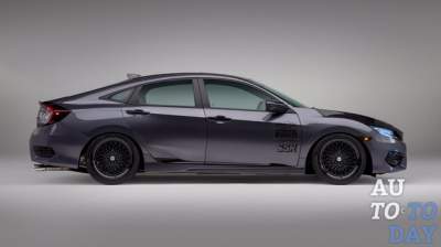 Honda удивила новой версий хэтчбека Civic X