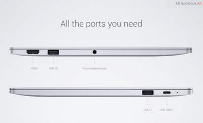 Xiaomi представила свой первый ноутбук