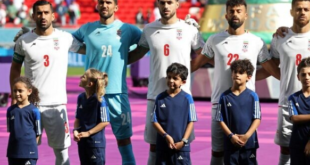 Iran team sings anthem at World Cup after previously staying silent amid protests